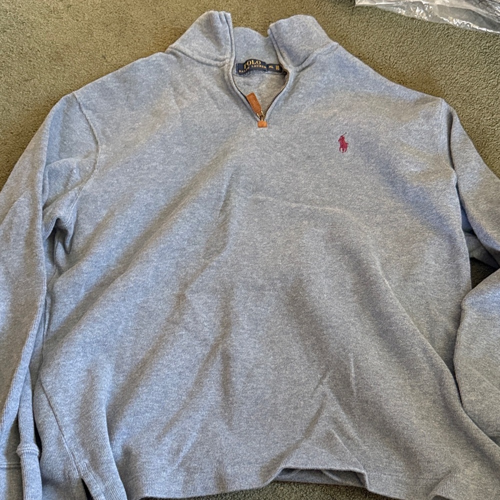 Ralph Lauren Quarter-Zip Sweater